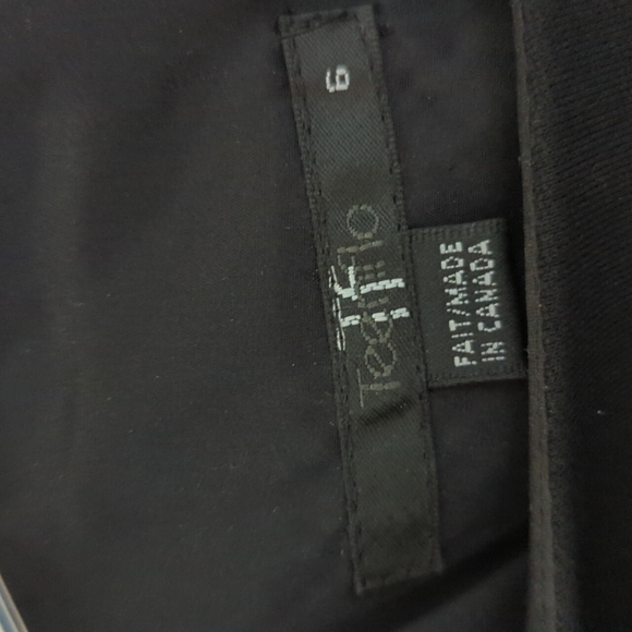 Black Teenflo Dress Sz 6 - Picture 6 of 7